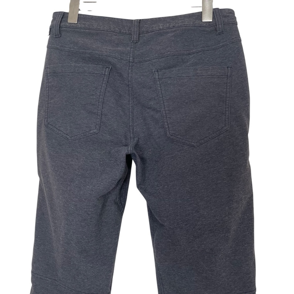 Lululemon Pant Men’s 30X33 ABC Slim Fit Tech Canvas Heathered Deep Navy - Picture 6 of 9